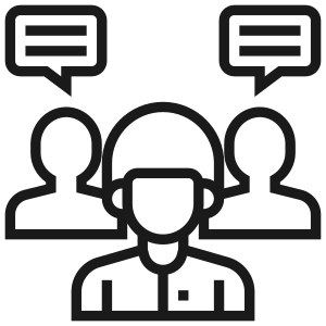 Receive expert support from us